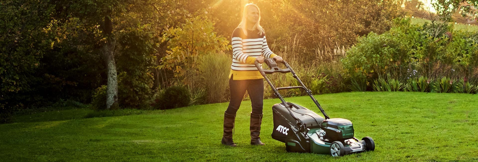 Cordless Roller mowers