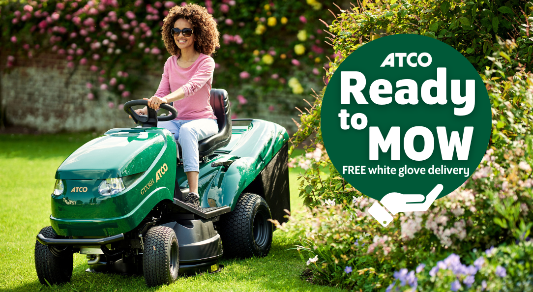 Atco battery mower hot sale