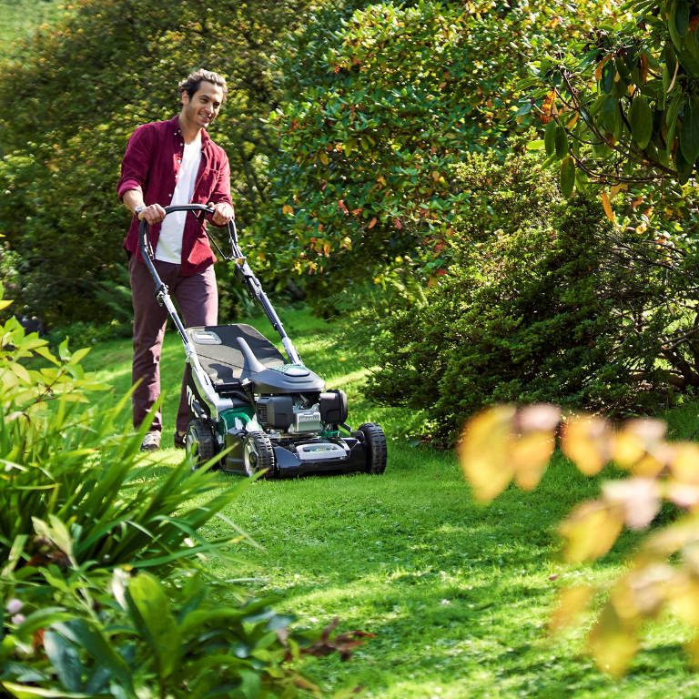 Atco self store propelled lawn mowers
